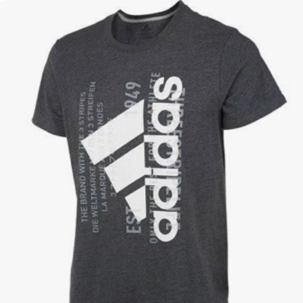 adidas Men's Badge Of Sport Flip Graphic T-Shirt